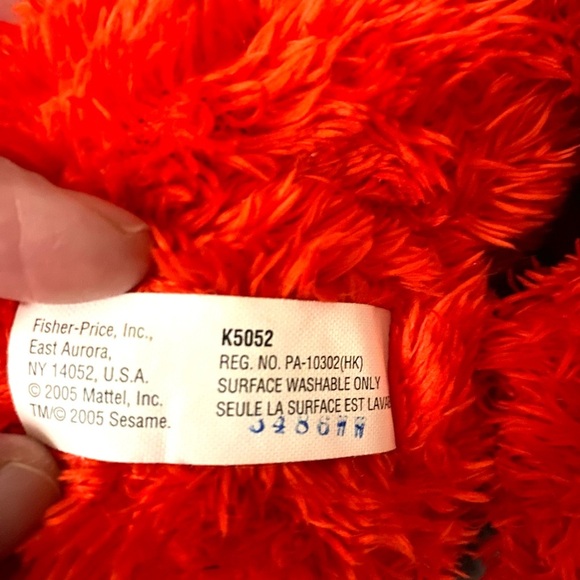 TICKLE ME ELMO Vintage TMX 10th ANNIVERSARY French  Version  Works perfectly - Picture 9 of 9